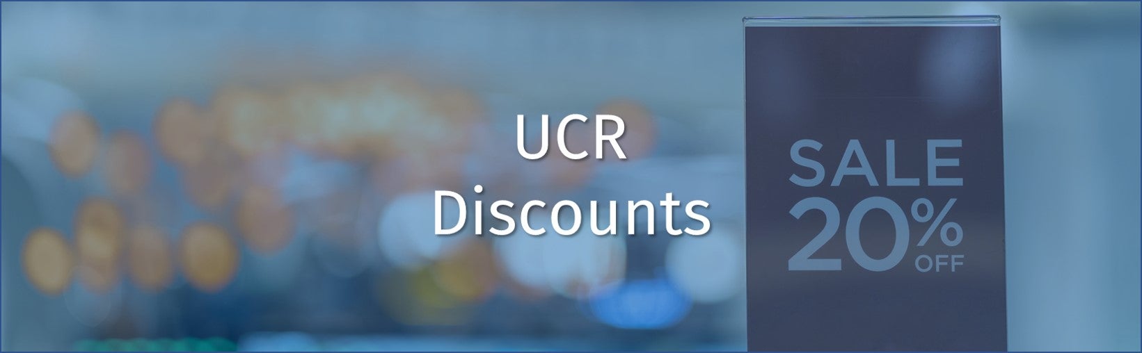 Employee Resources - UCR Discounts banner image