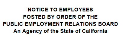 Notice by California Public Relations Board