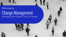 change management course