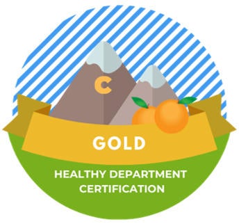 Healthy Department Certification - Gold Hall of Fame