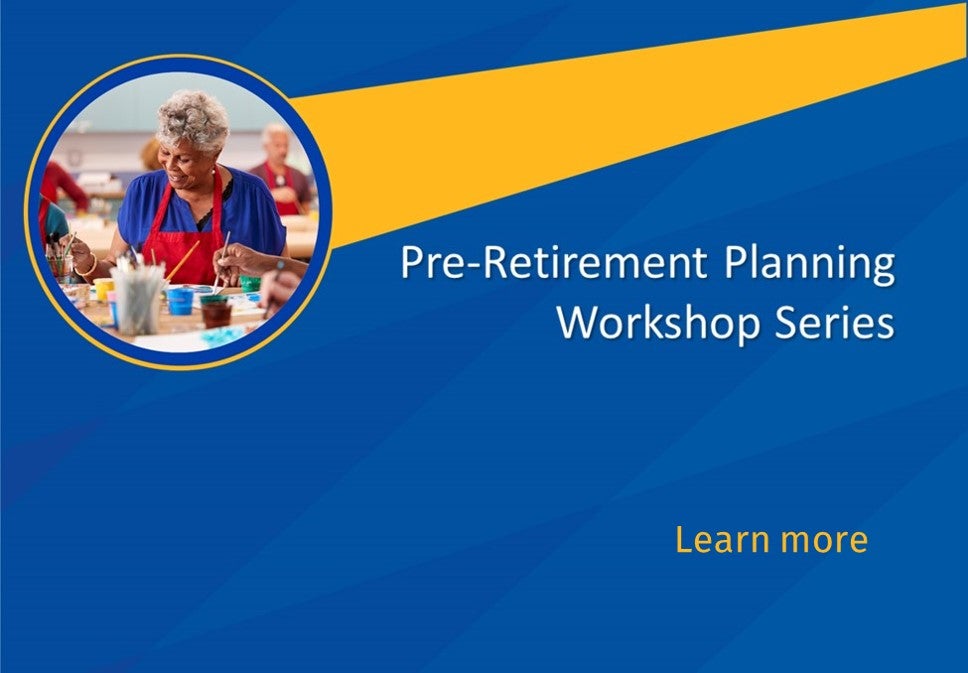 Ergonomics - Pre-Retirement Planning Workshop Series front page image